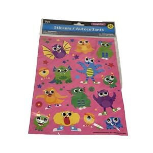 JOT 25‎ stickers googly eye crafts scrapbook art MONSTERS